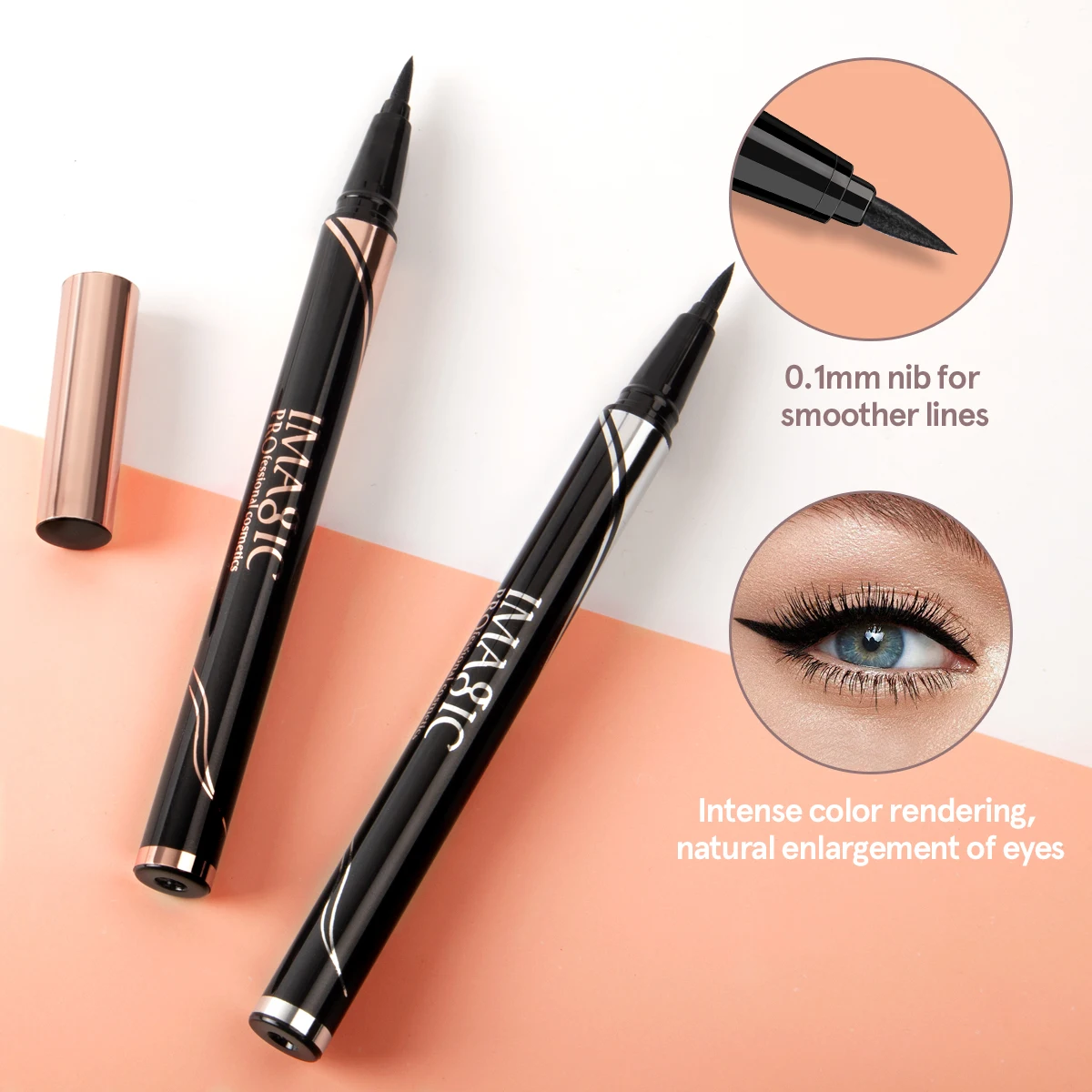 Waterproof Liquid Eyeliner – Long-Lasting Matte - Image 2