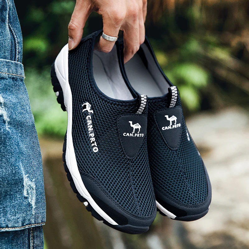 Men's Breathable Mesh Casual Shoes - Image 3
