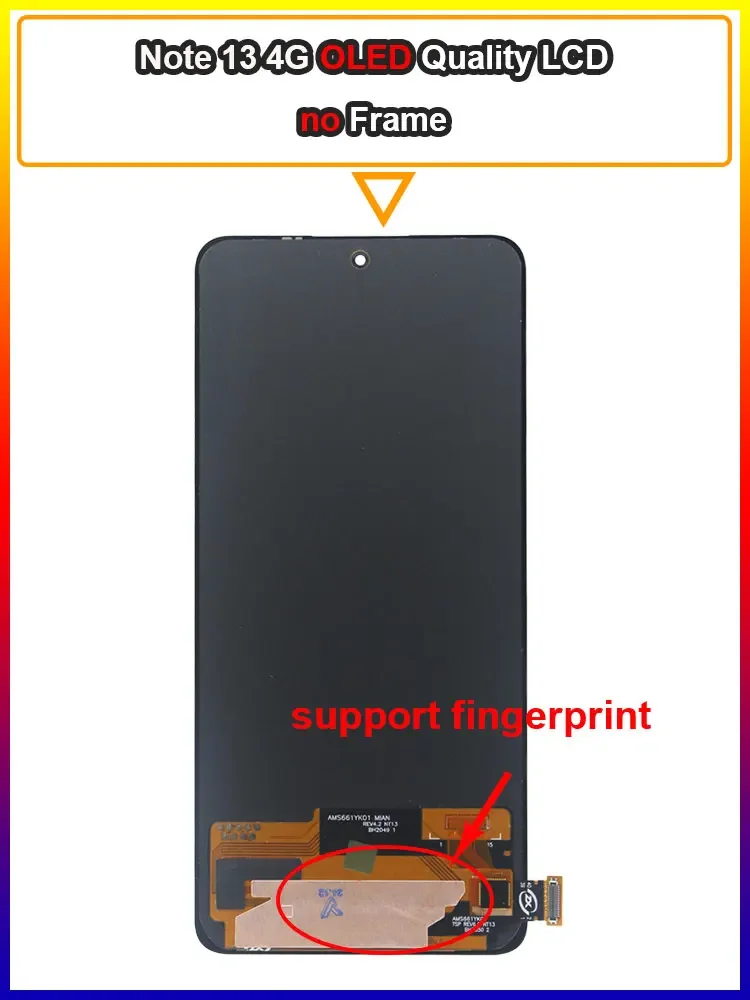 AMOLED Display Assembly – for Redmi Note 13 4G - Image 36