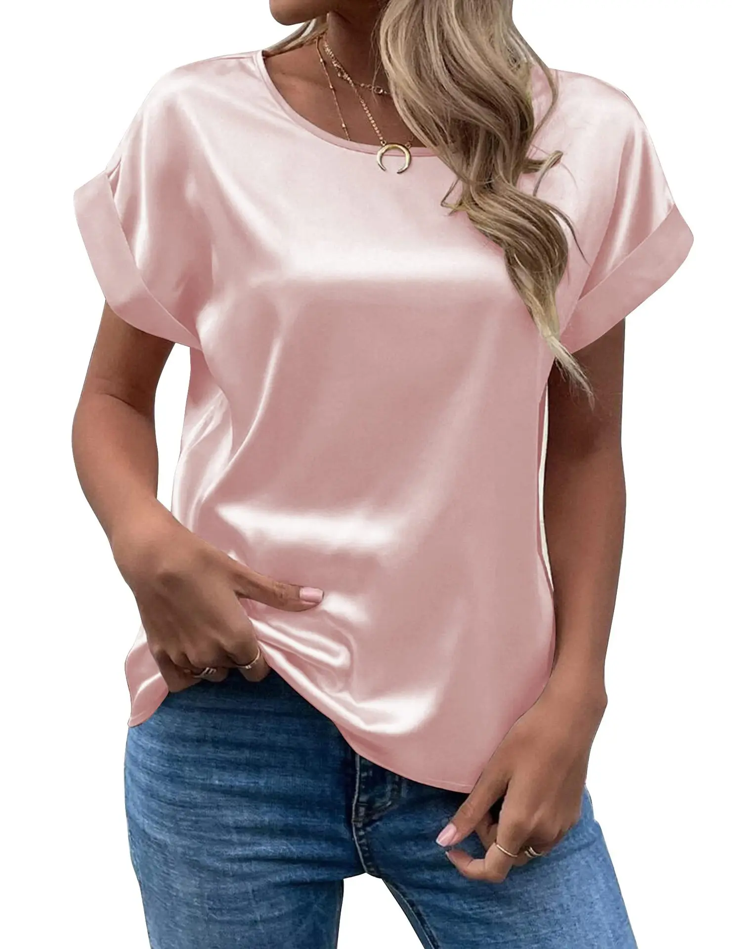 Women's Short Sleeve Summer Top - Image 15
