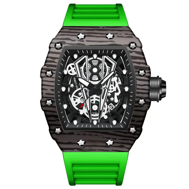 Men's Barrel-Case Watch - Image 9