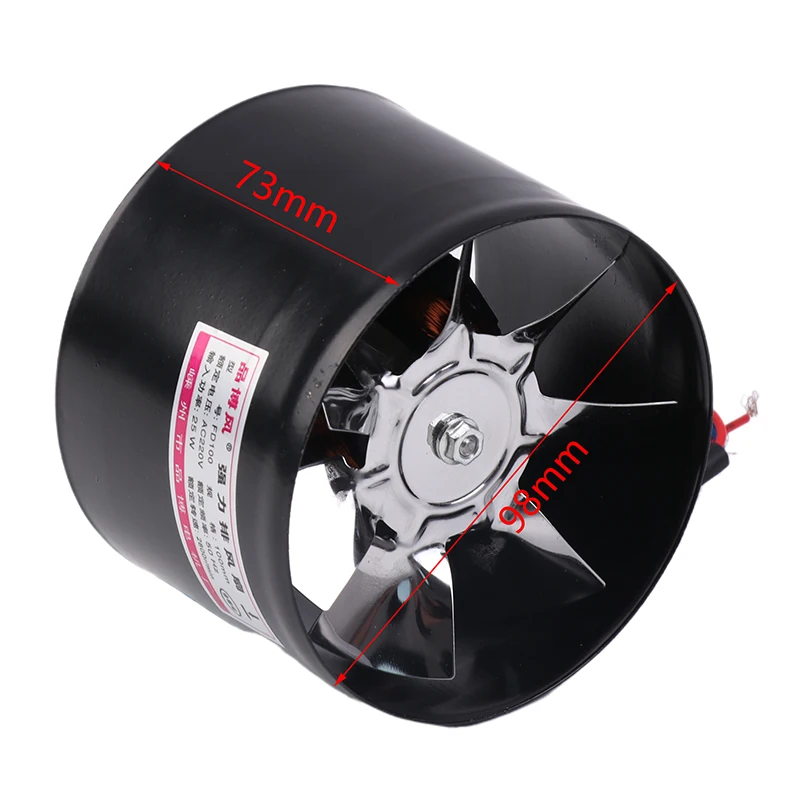 4 Inch Fan Air Ventilator For Home Kitchen Metal - Image 6
