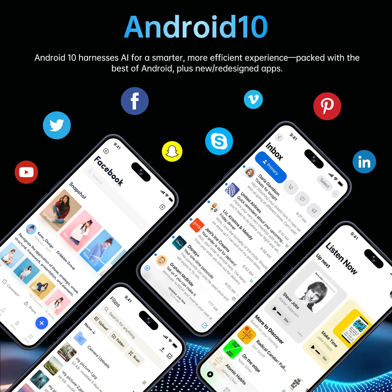 Ivmi 17pro Max Smartphones Android 10.0 Dual Sim 6.7 - Image 4