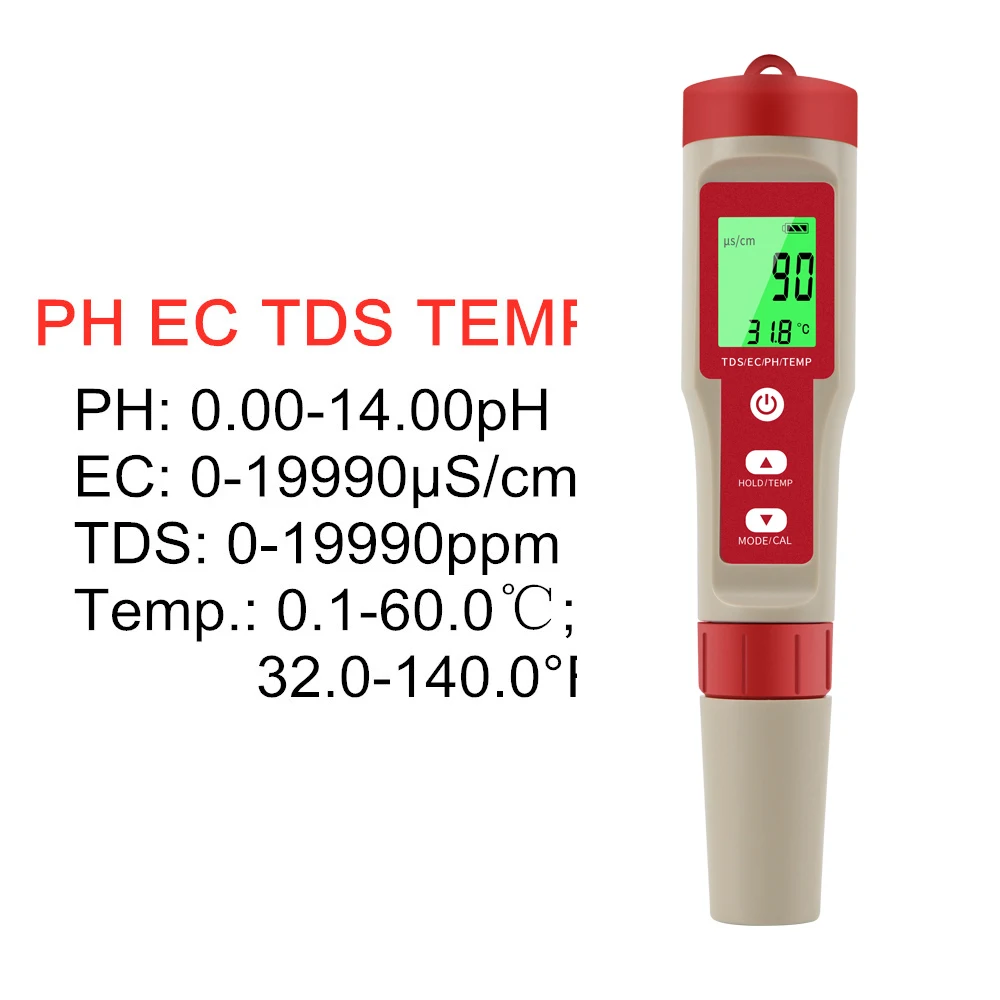 Multifunction Water Quality Tester (pH/TDS/EC) - Image 14