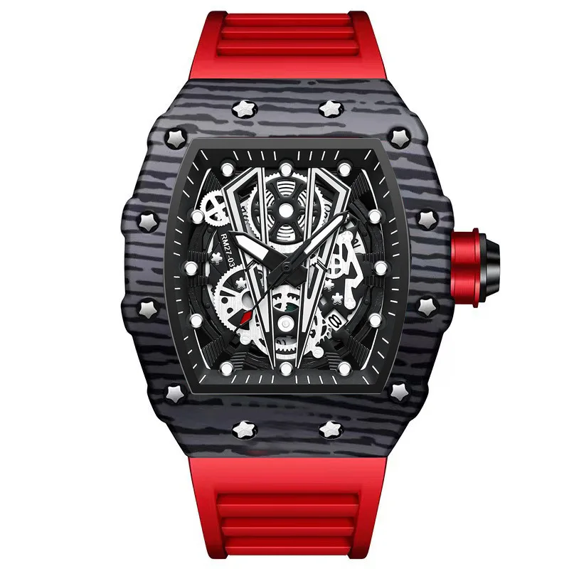 Men's Barrel-Case Watch - Image 7