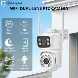 4MP Dual-Lens Outdoor Security Camera