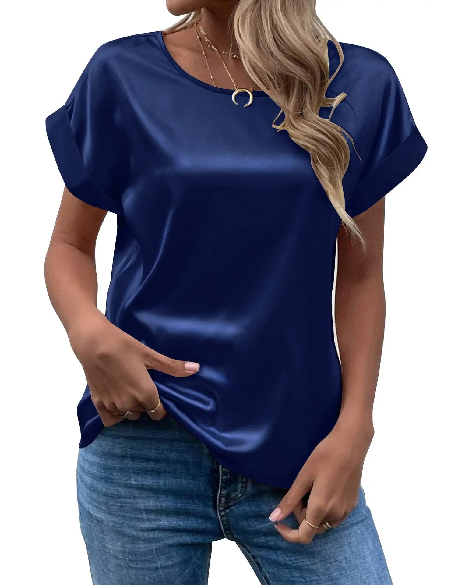 Women's Short Sleeve Summer Top - Image 16