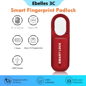 Biometric Fingerprint Smart Padlock