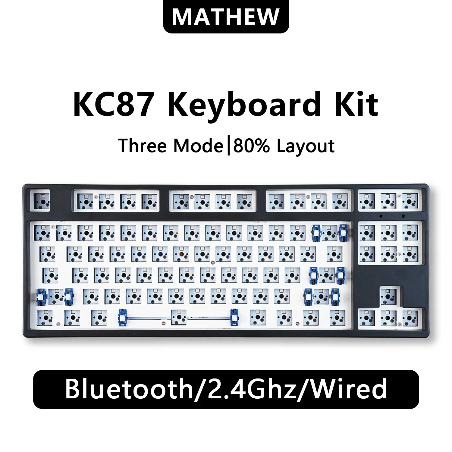 Three-Mode Mechanical Keyboard Barebone – 87/108 Keys - Image 7