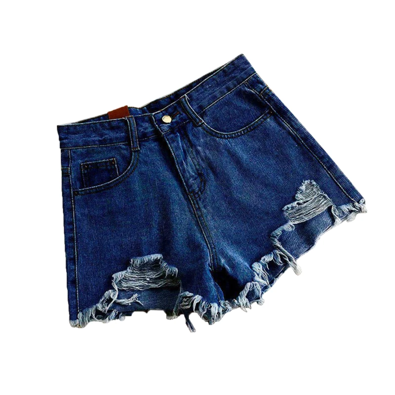 High-Waist Denim Shorts - Image 5