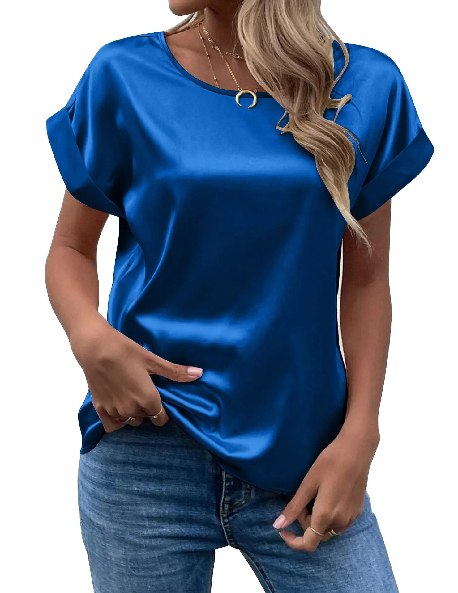 Women's Short Sleeve Summer Top - Image 12