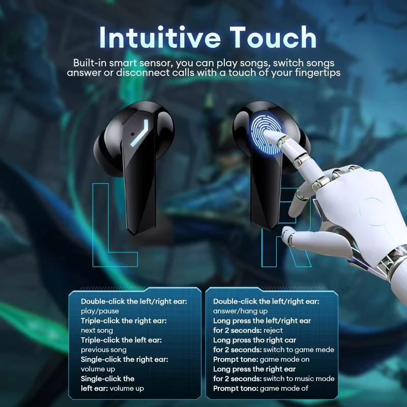 XT53 Wireless Earbuds – Bluetooth Stereo - Image 2