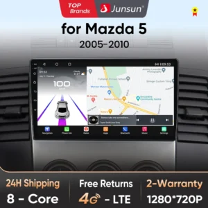 Android 13 Car Radio – 8-Core, Wireless CarPlay