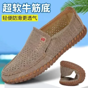 Men S Mesh Shoes Summer Hollow Out Breathable Casual