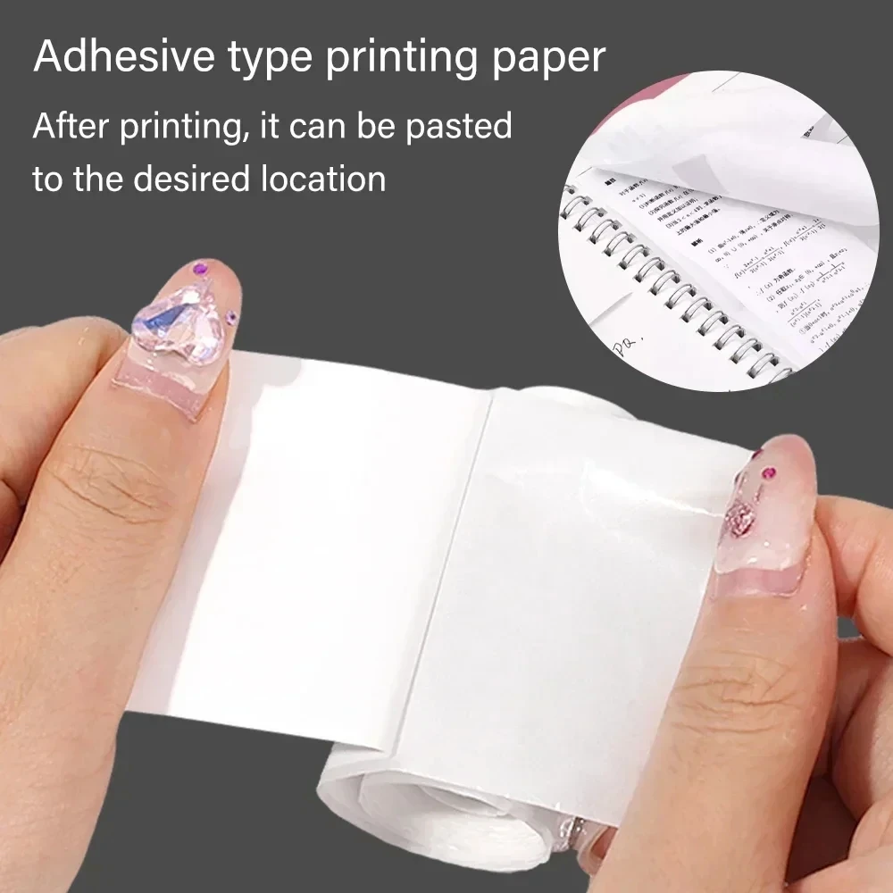 10 Rolls White Children Camera Wood Pulp Thermal Paper - Image 5