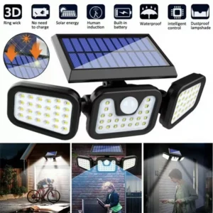 Solar Motion-Sensor Outdoor Light