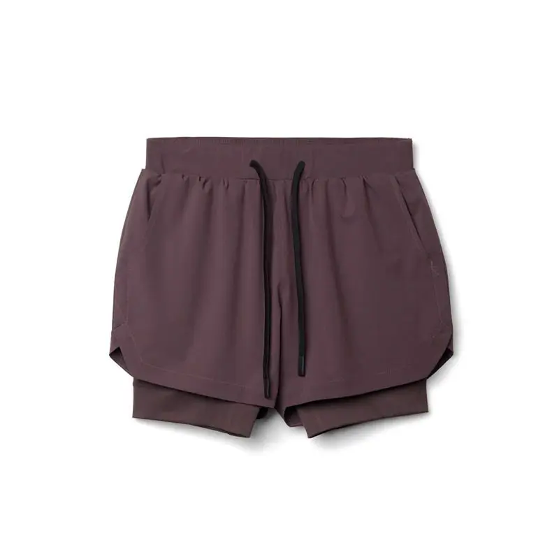 Men S 2 In 1 Running Gym Shorts Breathable - Image 8