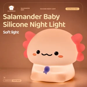 Axolotl Silicone Baby Night Light