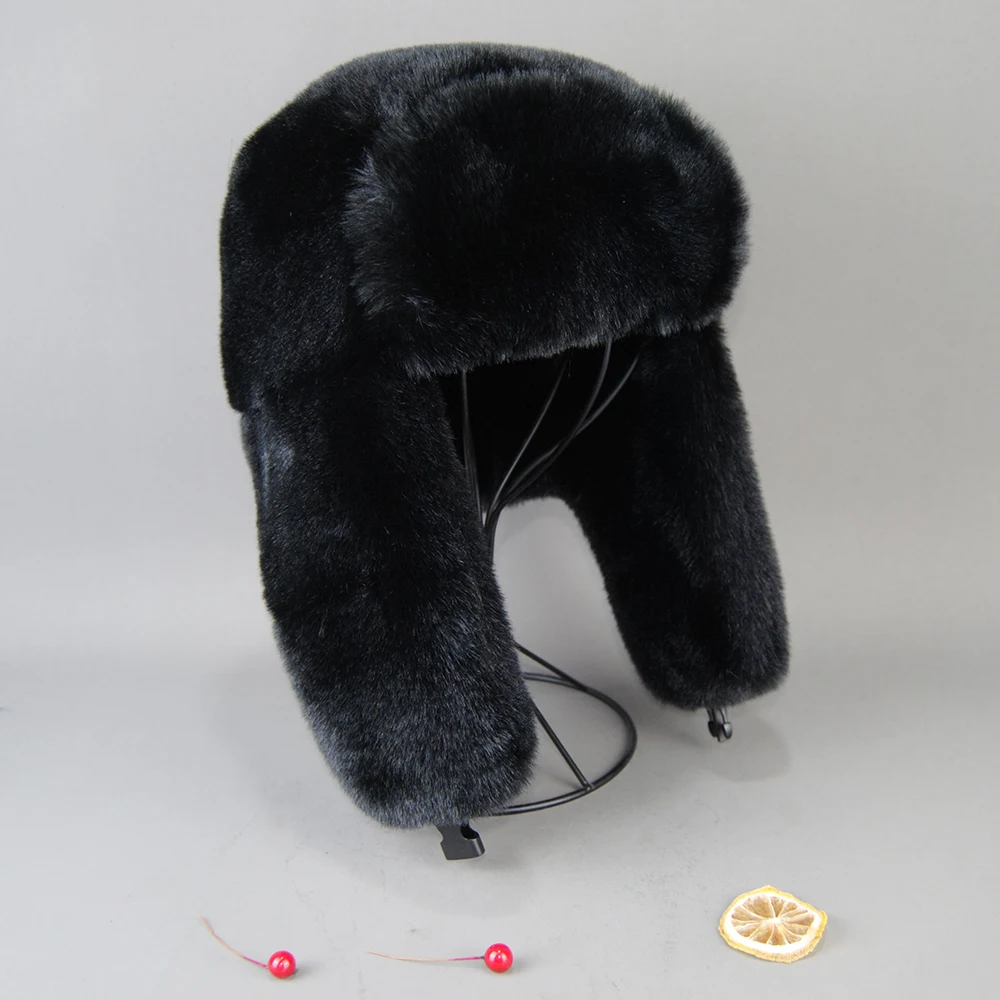 Winter Faux Fur Hat – Warm Ear Protection - Image 7