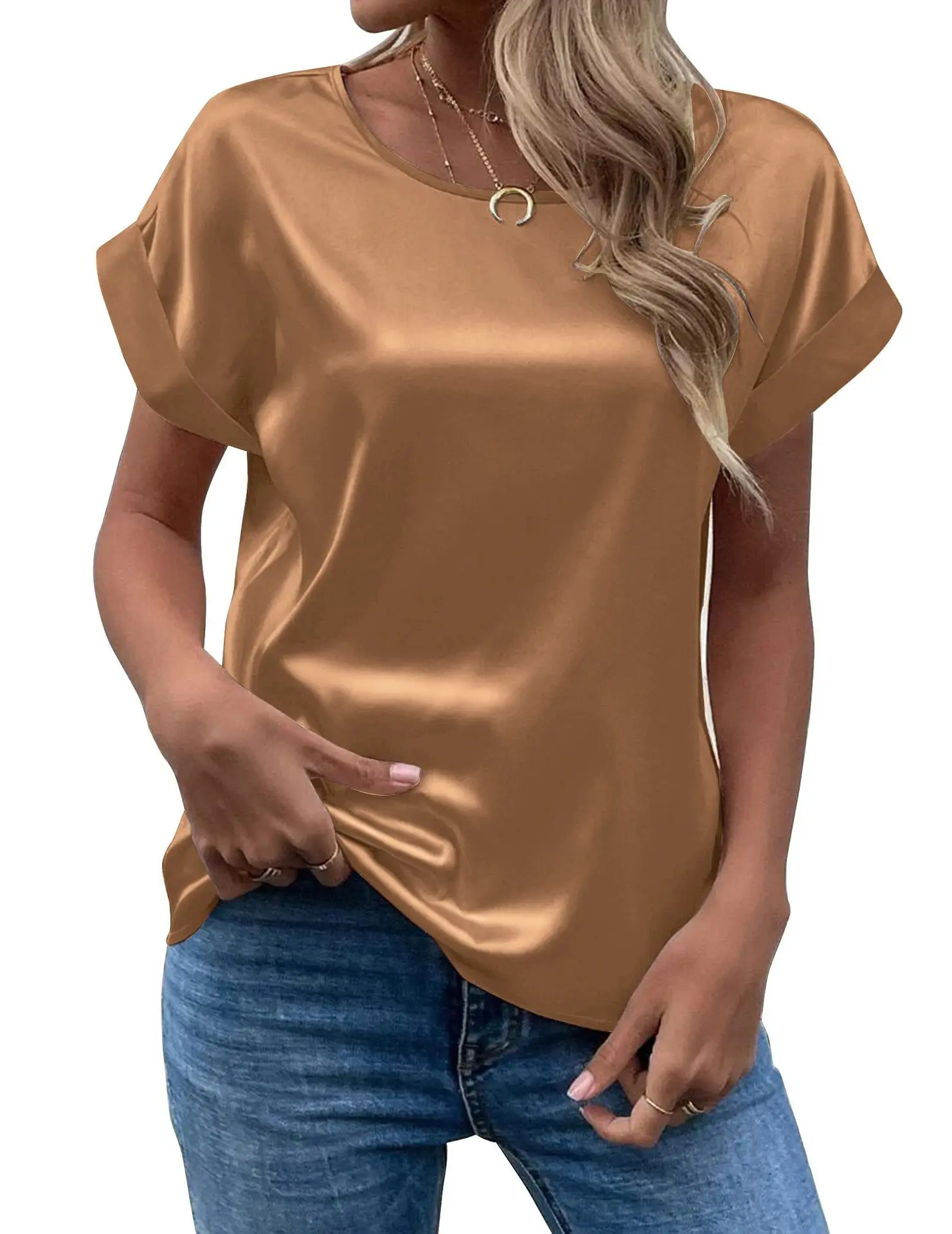 Women's Short Sleeve Summer Top - Image 7