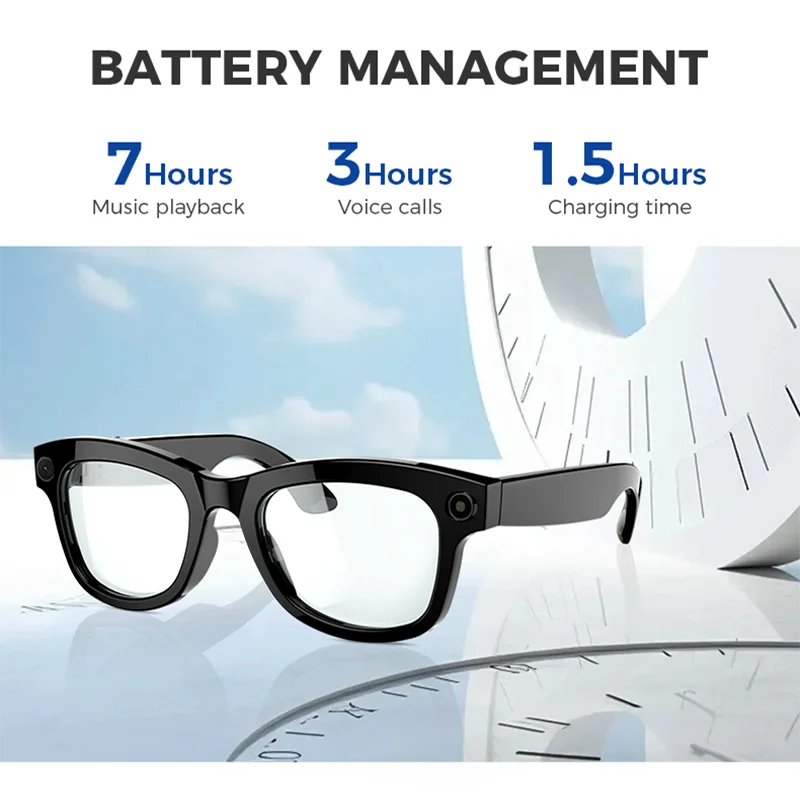Smart Audio Glasses – Anti-Blue-Light Lenses - Image 5
