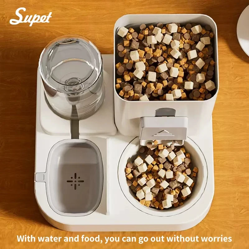2-in-1 Cat Food & Water Dispenser - Image 2