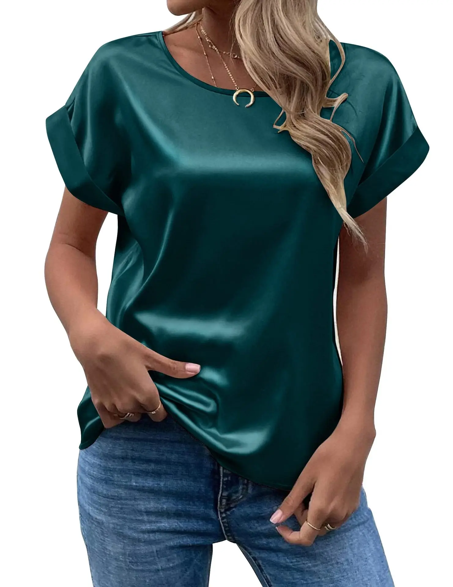 Women's Short Sleeve Summer Top - Image 4