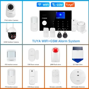 Fuers G30 Diy Tuya Smart Wifi Gsm Alarm System
