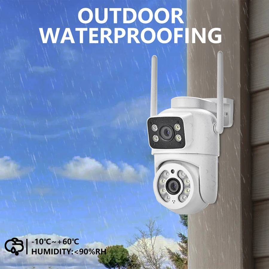 4MP Dual-Lens Outdoor Security Camera - Image 6