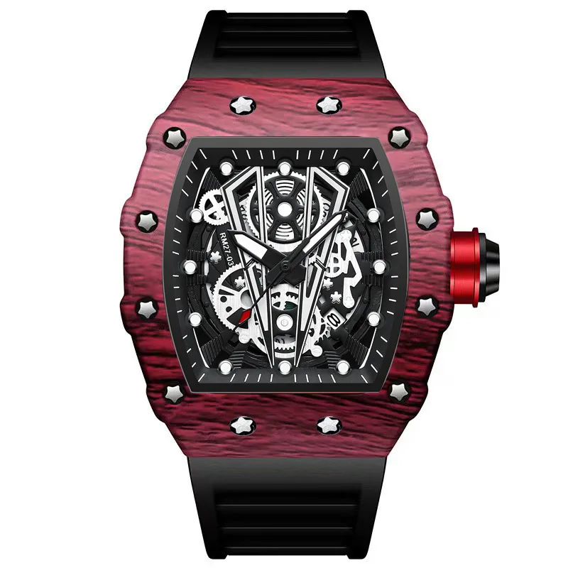 Men's Barrel-Case Watch - Image 11