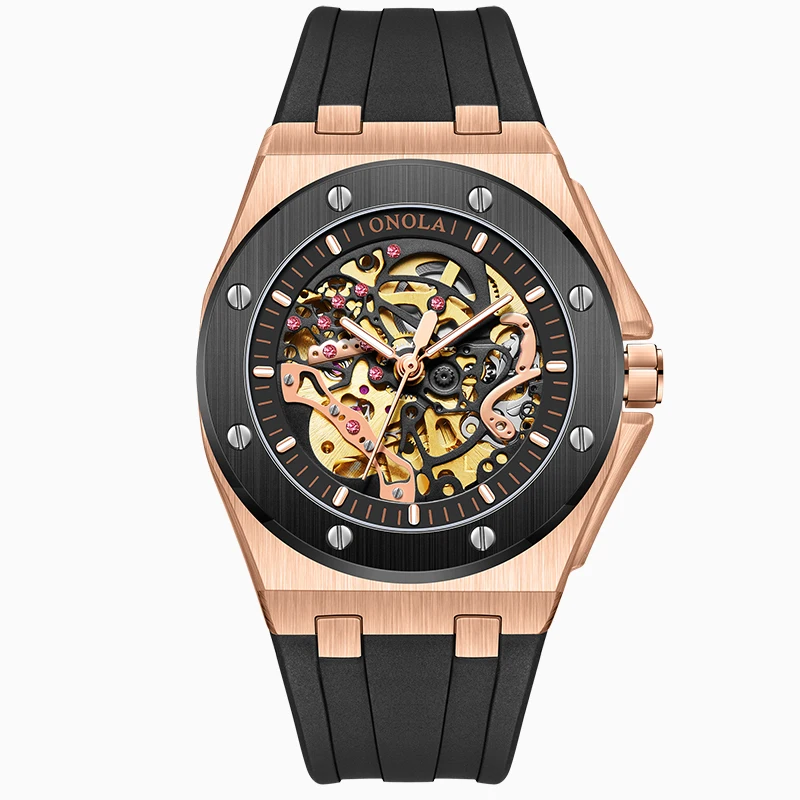 Onola 3834 Top Brand Fashion Men S Automatic Mechanical - Image 13