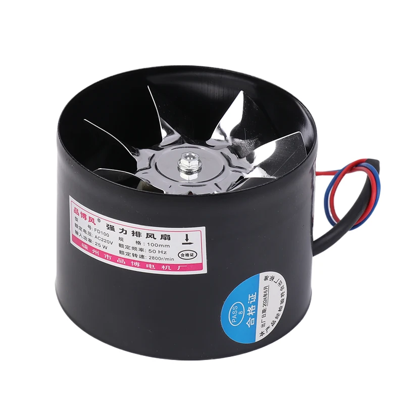 4 Inch Fan Air Ventilator For Home Kitchen Metal - Image 3