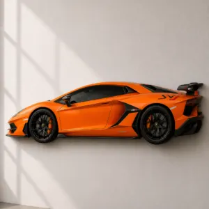 3D Car Wall Display
