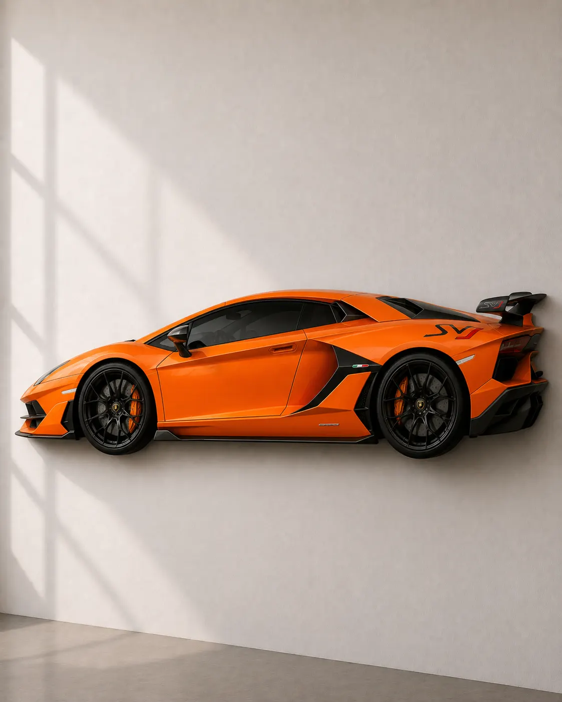 3D Car Wall Display