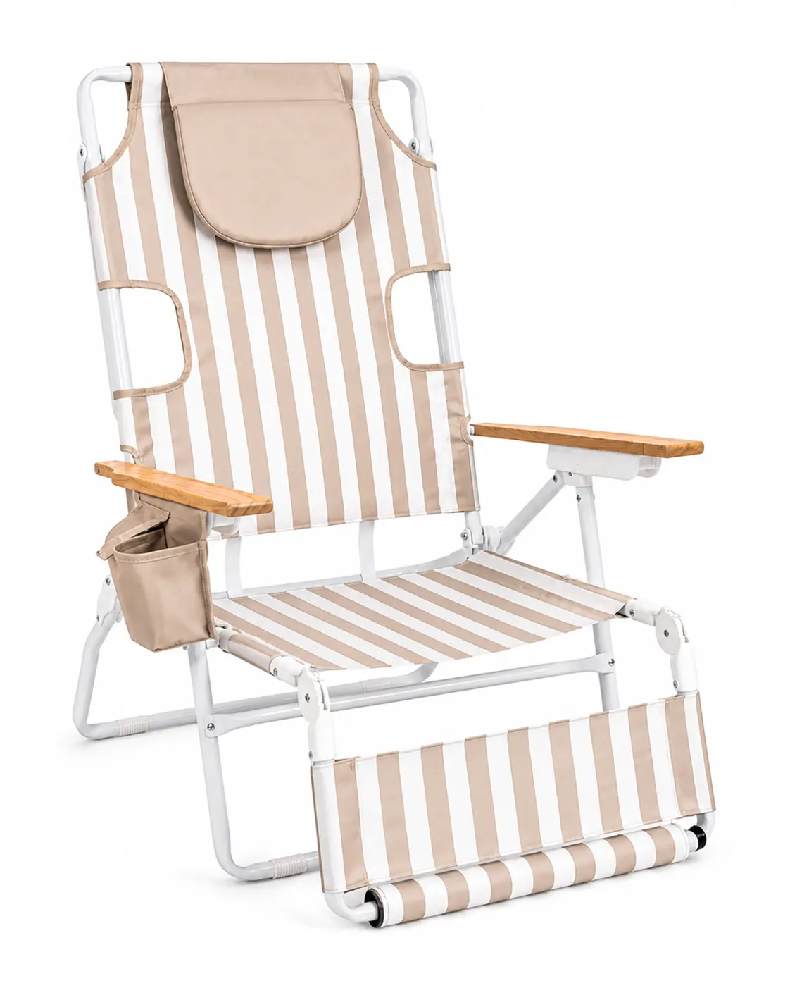 VALORA CoastLounge CoastLounge foldable beach lounger, in use
