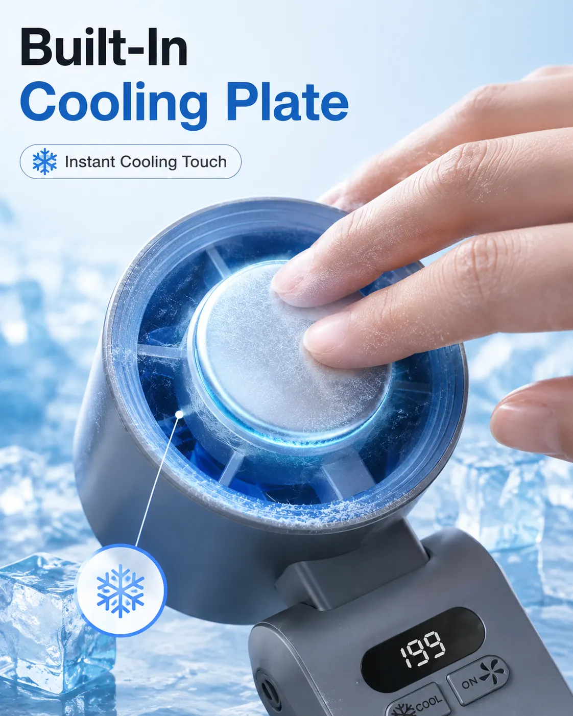 VALORA ArcticJet ArcticJet portable ice cooling fan