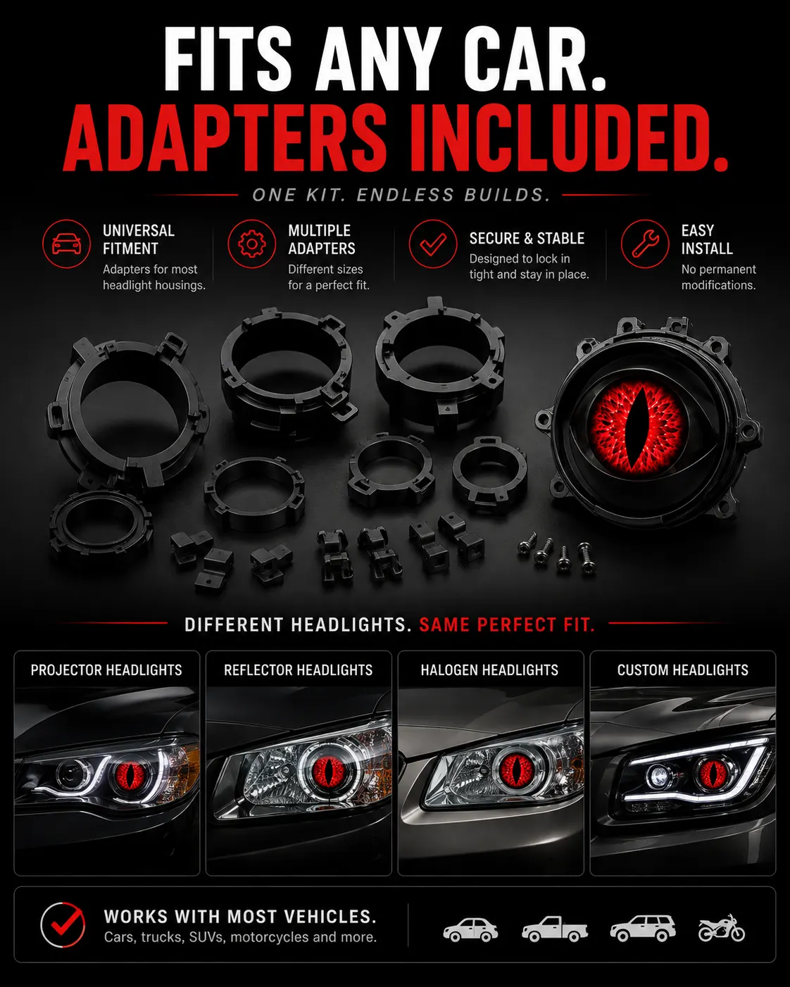 Custom Headlight Kit - Image 3
