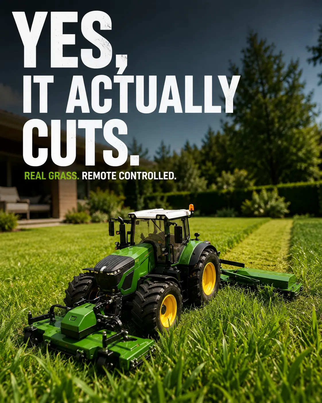 GrassWorks GX-64 FoldCut RC Mower