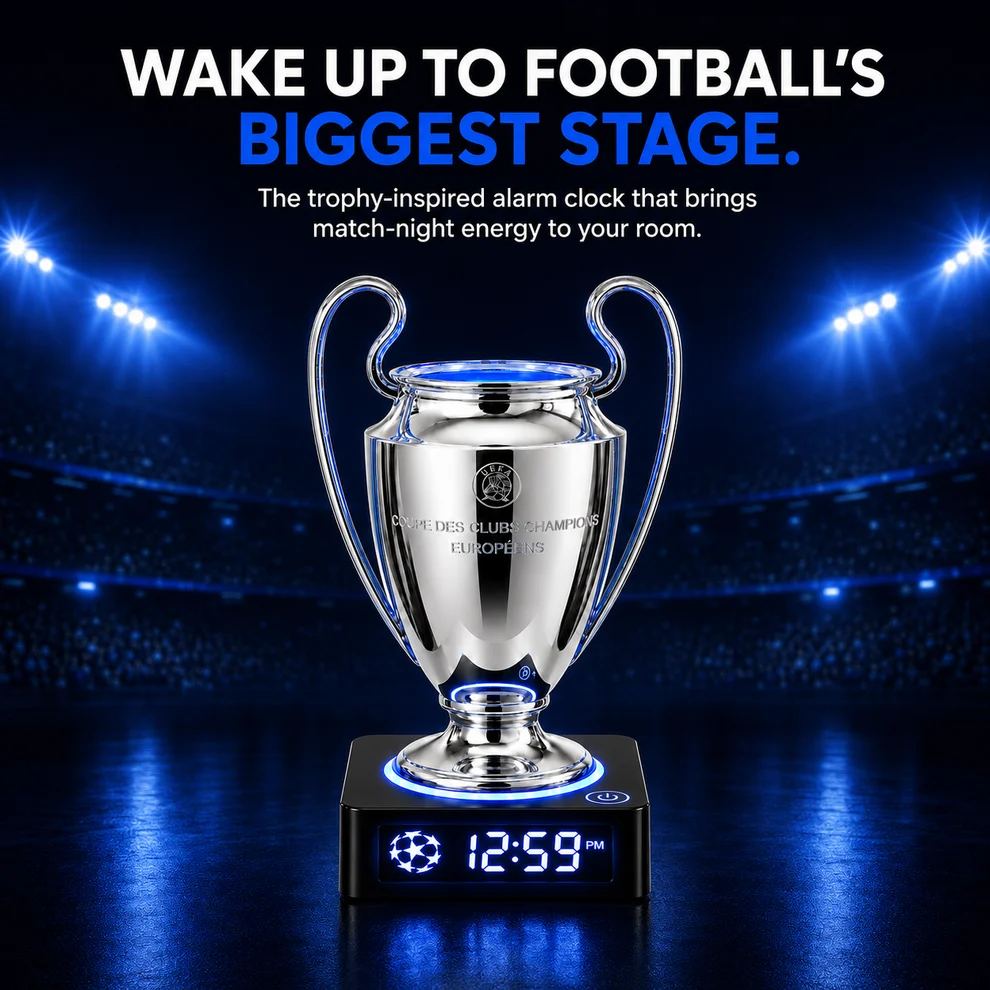 Champions Trophy Alarm Clock